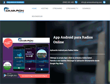 Tablet Screenshot of camaronhosting.com